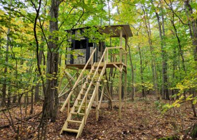 deer blinds in Northern Ohio - North Jackson Deer Blinds