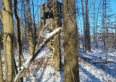 Deer blinds in Northern Ohio - North Jackson Ohio